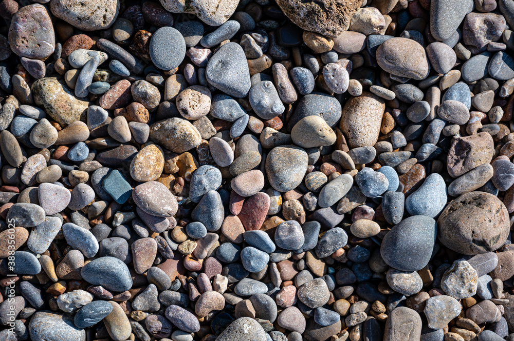 Pebbles and stones on a beach, Clevedon, Somerset, UK Pebbles and stones on a beach, Clevedon, Somerset, UK
