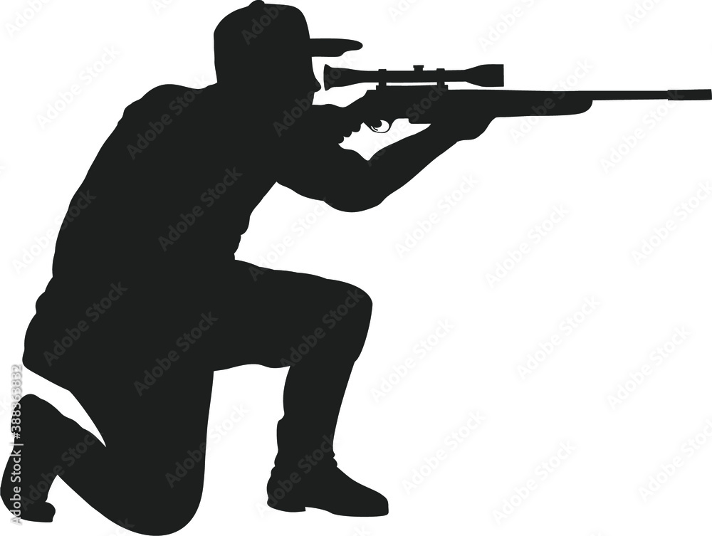 Shotgun Hunter Clipart