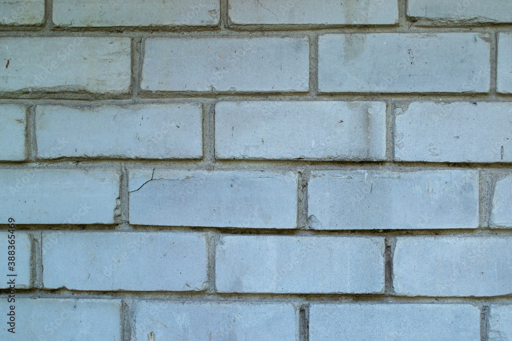 Naklejka premium A close up of a brick building