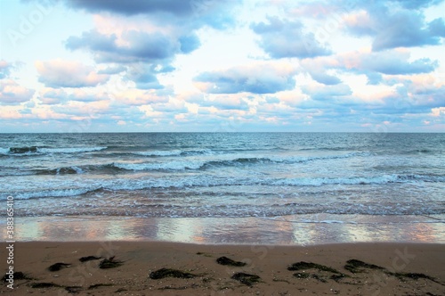 beach at sunset