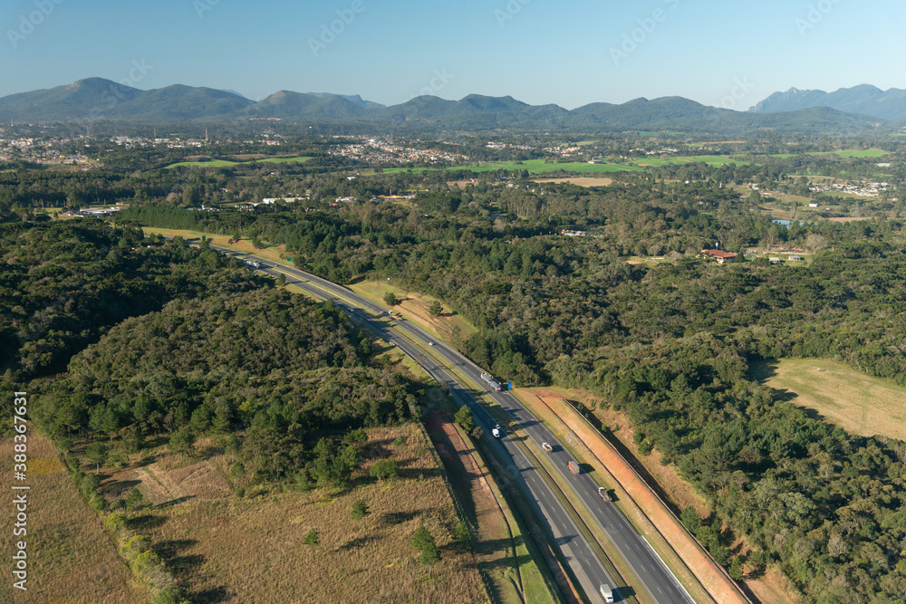 Contorno Leste de Curitiba em Piraquara no Paraná 