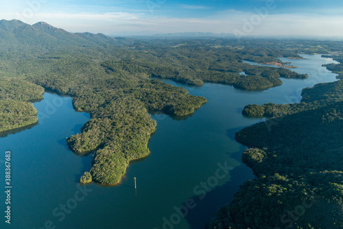 lago da barragem de Piraquara I photo