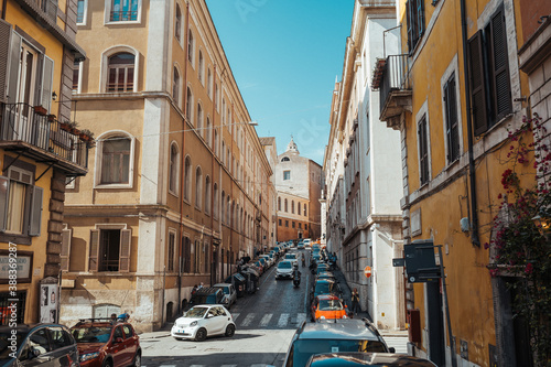 Photography street in the town