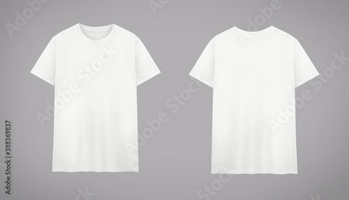 white t shirt template