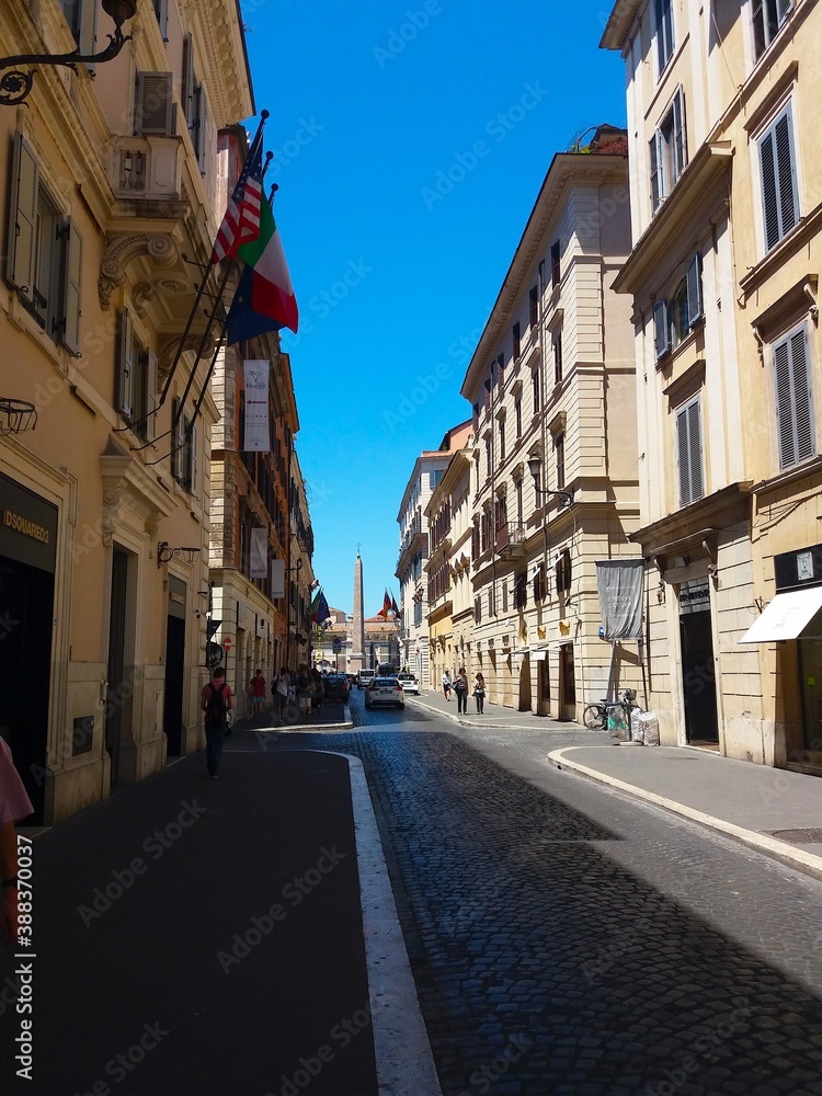 Calle de Roma, Italia