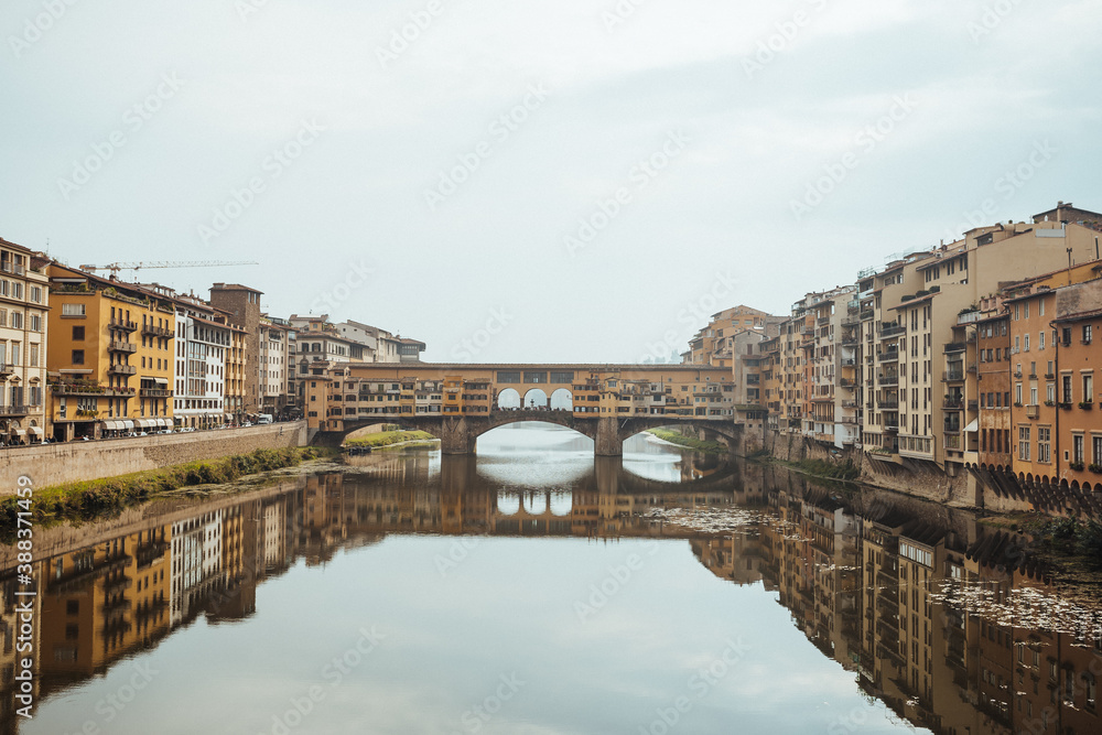 Obraz premium ponte vecchio city