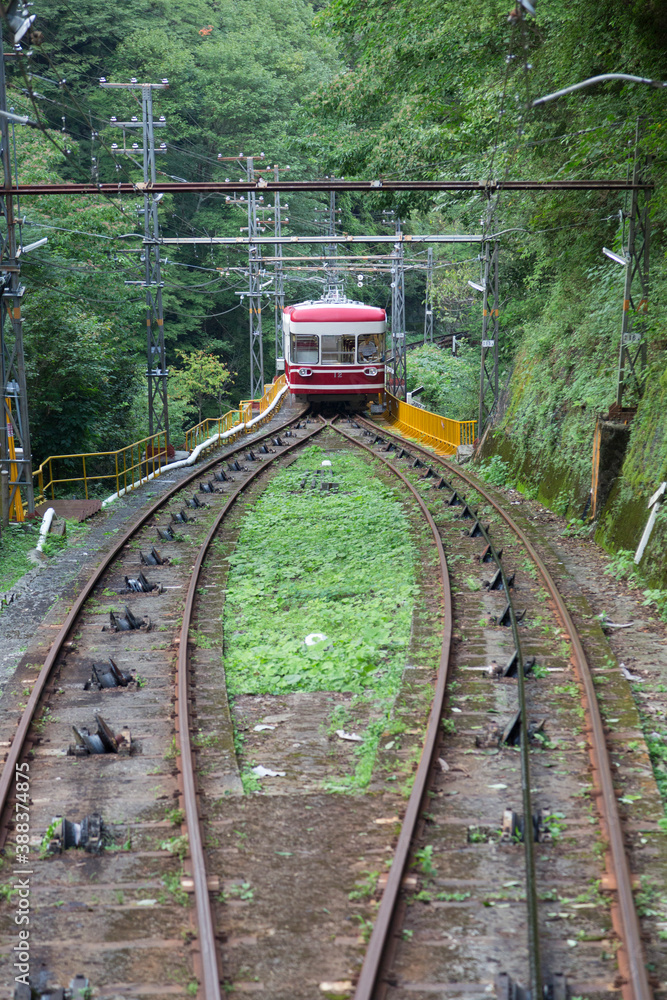 Fototapeta premium 高野山ケーブル