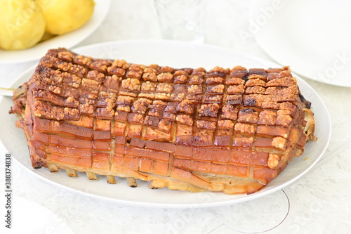 Krustenbraten vom Spanferkel