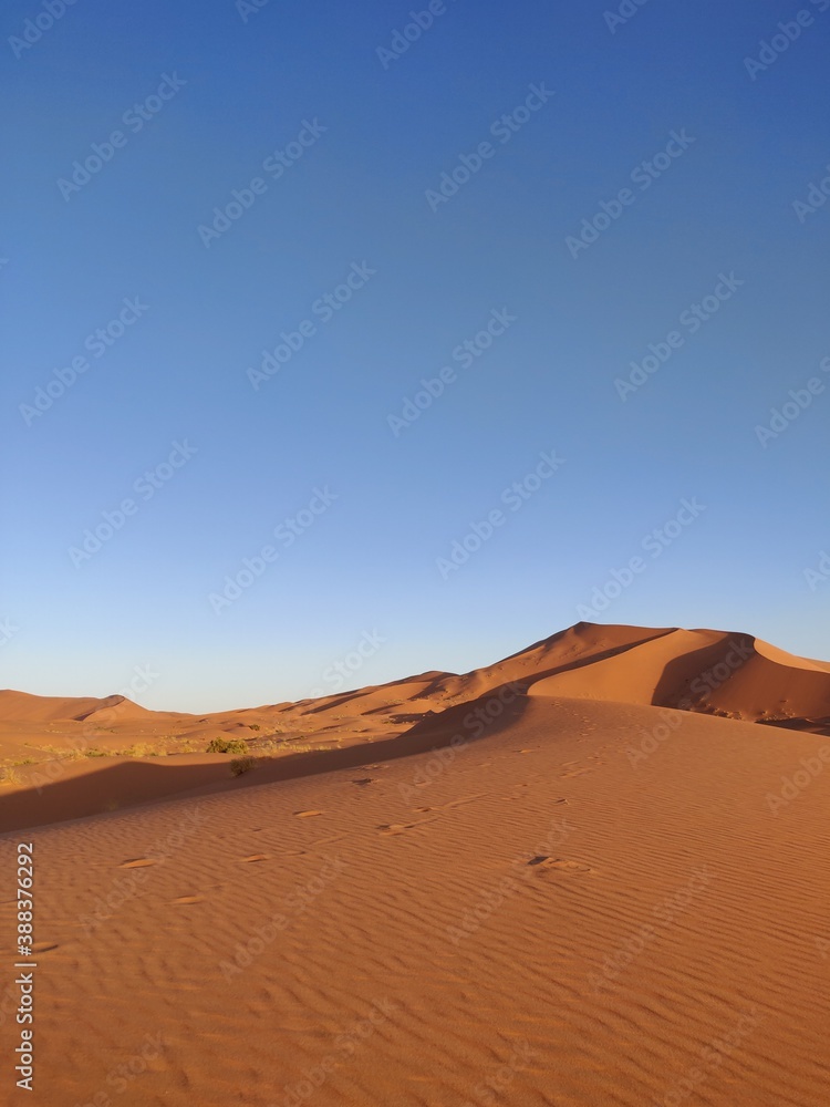 Dünnen in der Wüste von Marokko