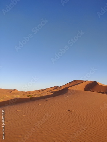 Dünnen in der Wüste von Marokko © Andrin