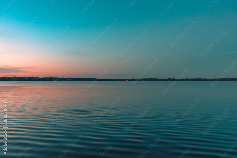 sunset over the lake, Zwischenahner Meer sunset over the lake, Zwischenahner Meer