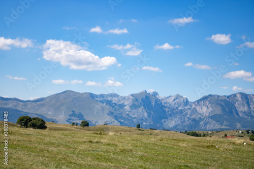 Wallpaper Mural Fantastic mountains of Montenegro. Picturesque mountain landscape of Durmitor National Park, Montenegro, Europe, Balkans, Dinaric Alps, UNESCO World Heritage Site. Torontodigital.ca
