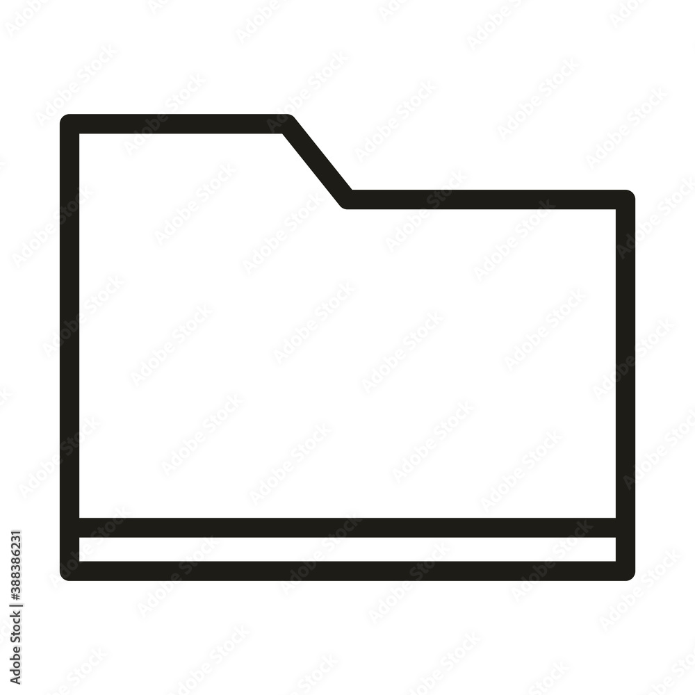 user interface folder file archive linear style user interface folder file archive linear style