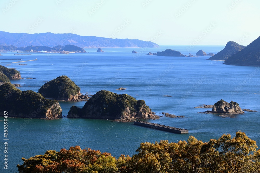 Fototapeta premium 日南海岸の風景