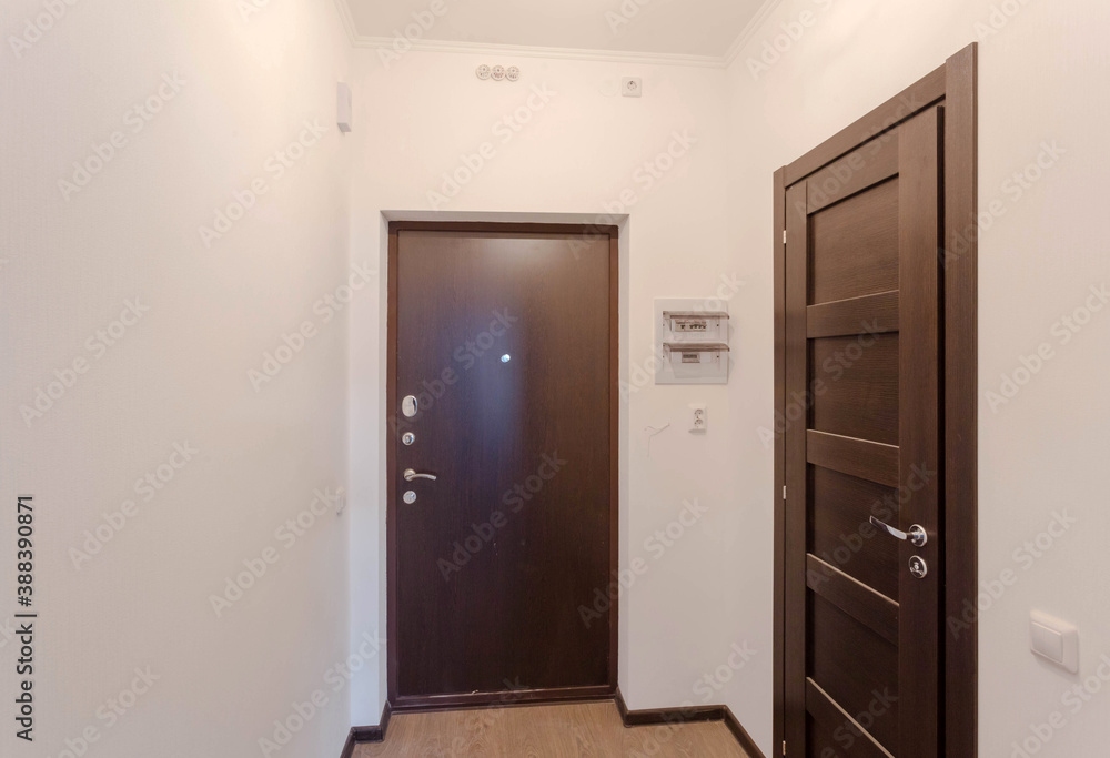 door made of natural wood in a modern style door made of natural wood in a modern style