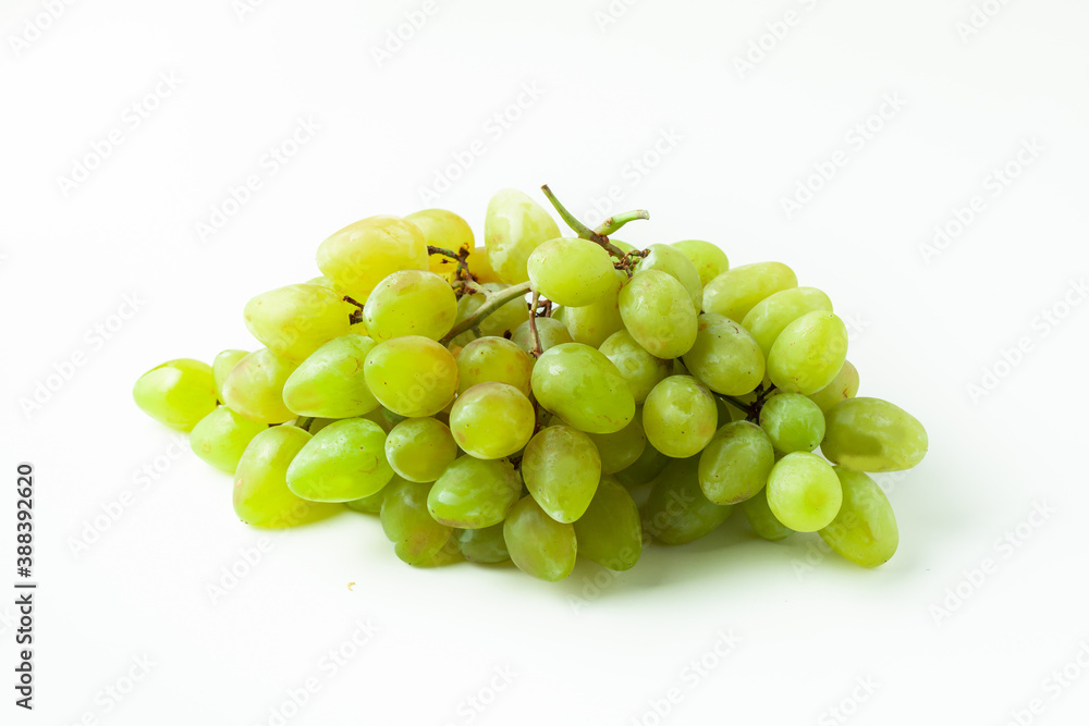 Bunch of grapes isolated on the white background Bunch of grapes isolated on the white background