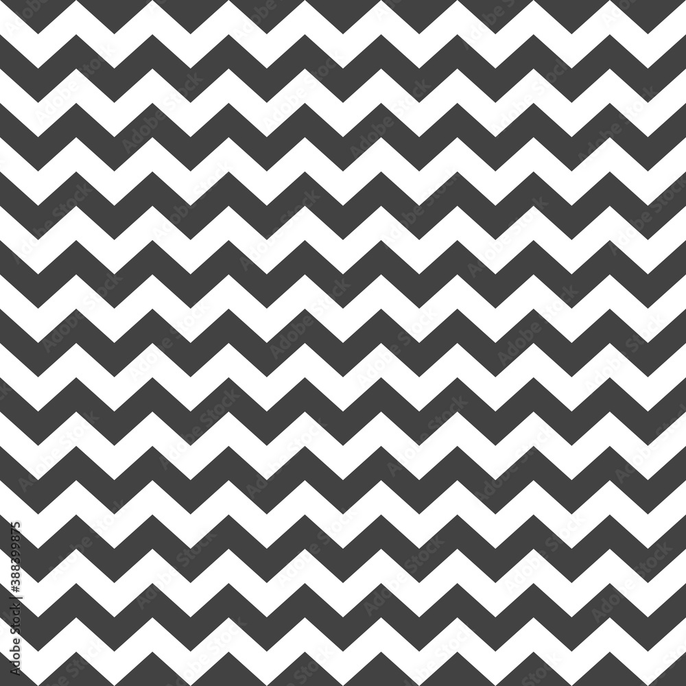Zig zag Halloween pattern. Regular chevron stripes of gray and white color. Classic zigzag lines abstract geometry background. Seamless texture print. Vector illustration Zig zag Halloween pattern. Regular chevron stripes of gray and white color. Classic zigzag lines abstract geometry background. Seamless texture print. Vector illustration