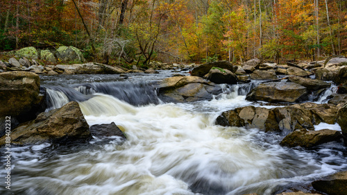 Autumn Afternoon on Difficult Run © Cathy Summers