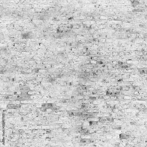 8K castle brick wall roughness texture, height map or specular for Imperfection map for 3d materials, Black and white texture