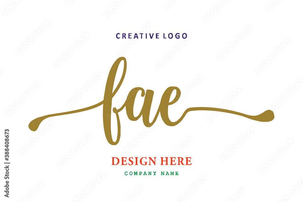 FAE lettering logo is simple, easy to understand and authoritative FAE lettering logo is simple, easy to understand and authoritative