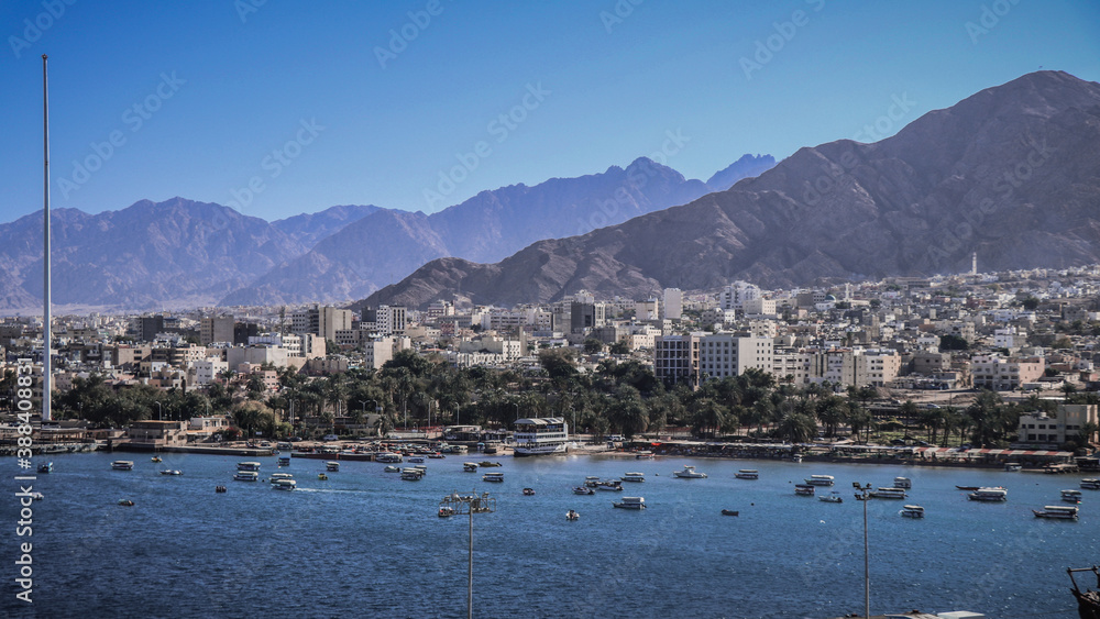 Harbour view in Salalah, Middle East