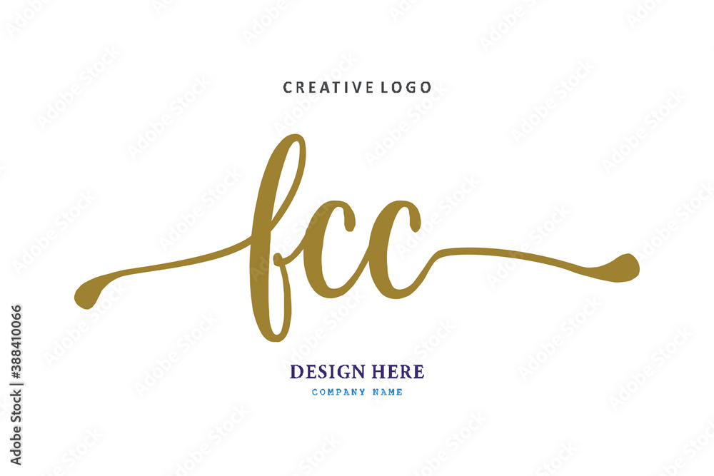 FCC lettering logo is simple, easy to understand and authoritative FCC lettering logo is simple, easy to understand and authoritative