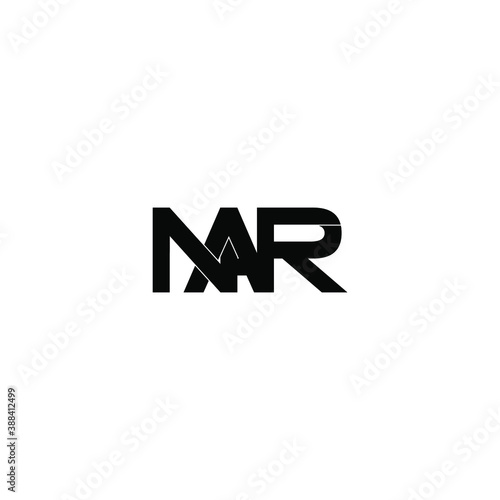 nar letter original monogram logo design © ahmad ayub prayitno