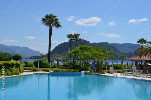 Turke   Marmaris   pool in resort