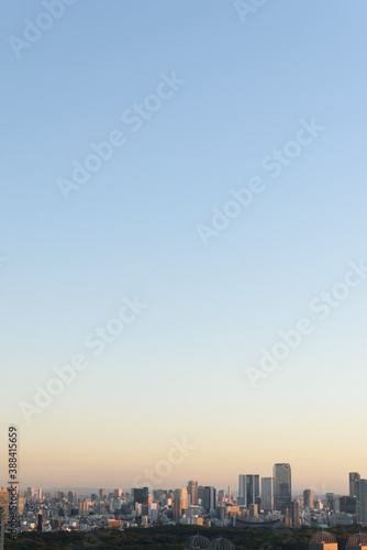 Wallpaper Mural 高層ビルから見る東京の夕景 Torontodigital.ca