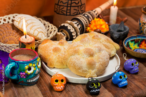 ofrenda de dia de muertos  mexico