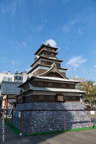 Wallpaper Mural 北の庄城の再現モデル Torontodigital.ca