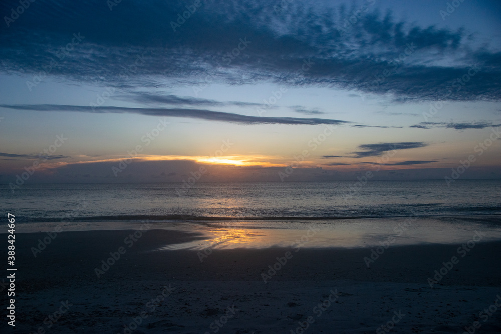 beach sunrise