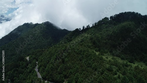 Wallpaper Mural Aerial View of Dasyueshan means “Big Snow Mountain”. This is a national forest recreation area which located in Taichung County, the center of Taiwan. Torontodigital.ca