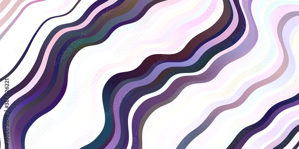 Light Purple vector pattern with curves. Light Purple vector pattern with curves.