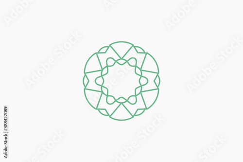 Business Logo Design. Company Vector Logo. Ornament Logo. Fashion Logo. Flower Symbol.