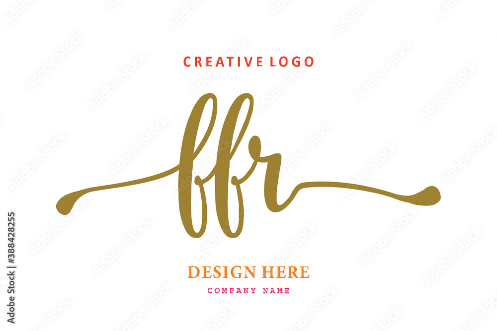 FFR lettering logo is simple, easy to understand and authoritative FFR lettering logo is simple, easy to understand and authoritative