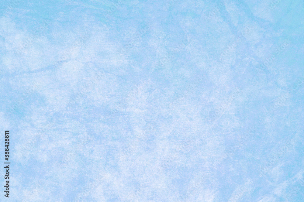 Fototapeta premium 和紙背景テクスチャ青