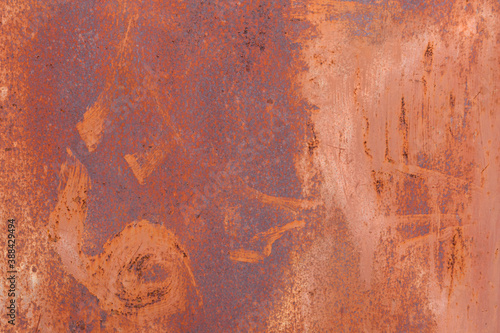 rust zinc background