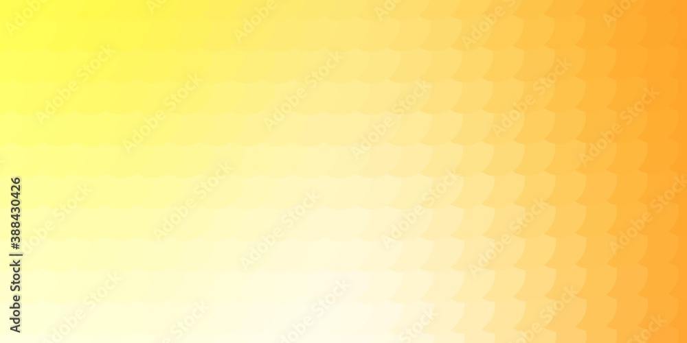 Light Orange vector template with circles.