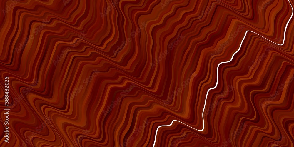 Light Orange vector background with curves. Light Orange vector background with curves.