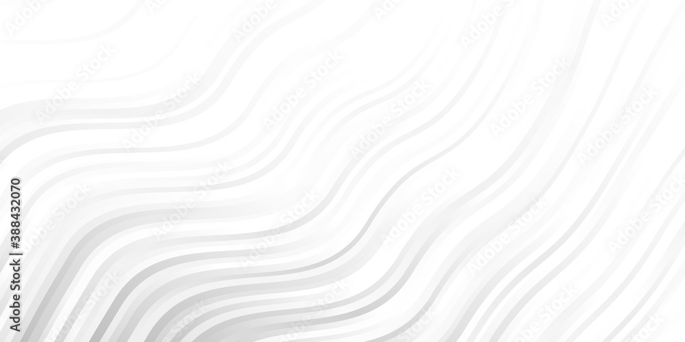 Light Gray vector background with lines.