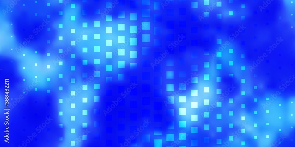 Light BLUE vector backdrop with rectangles.