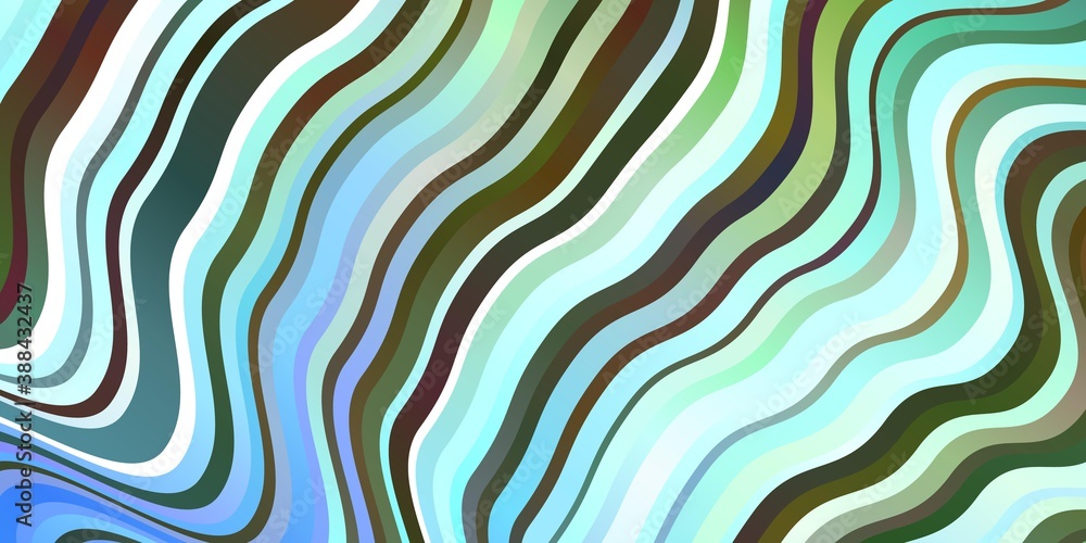 Light Blue, Green vector background with bows. Light Blue, Green vector background with bows.