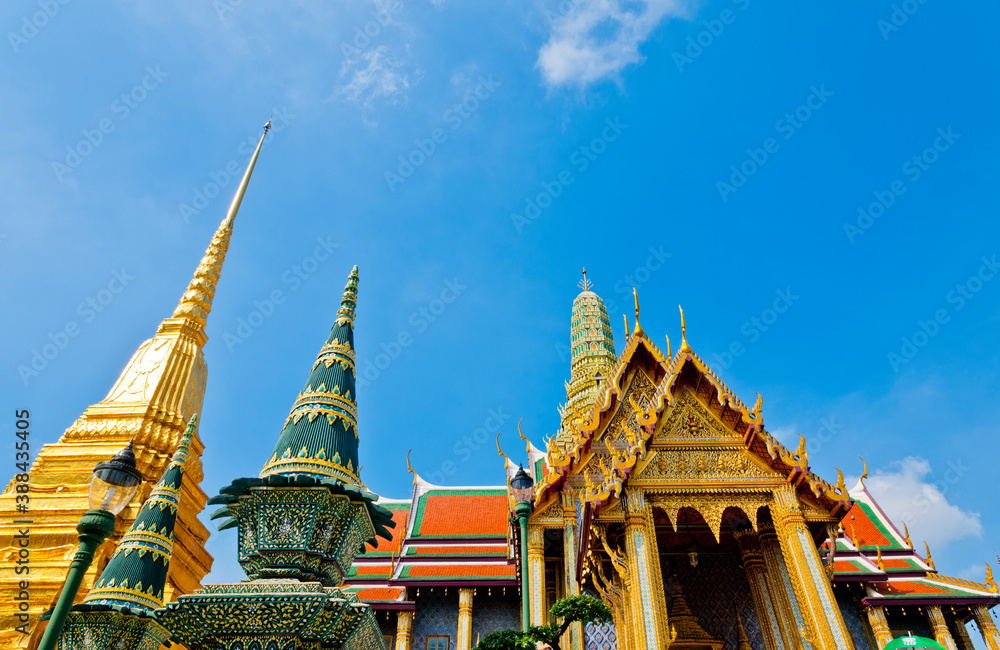 Fototapeta premium ワットプラケオ上部テラス