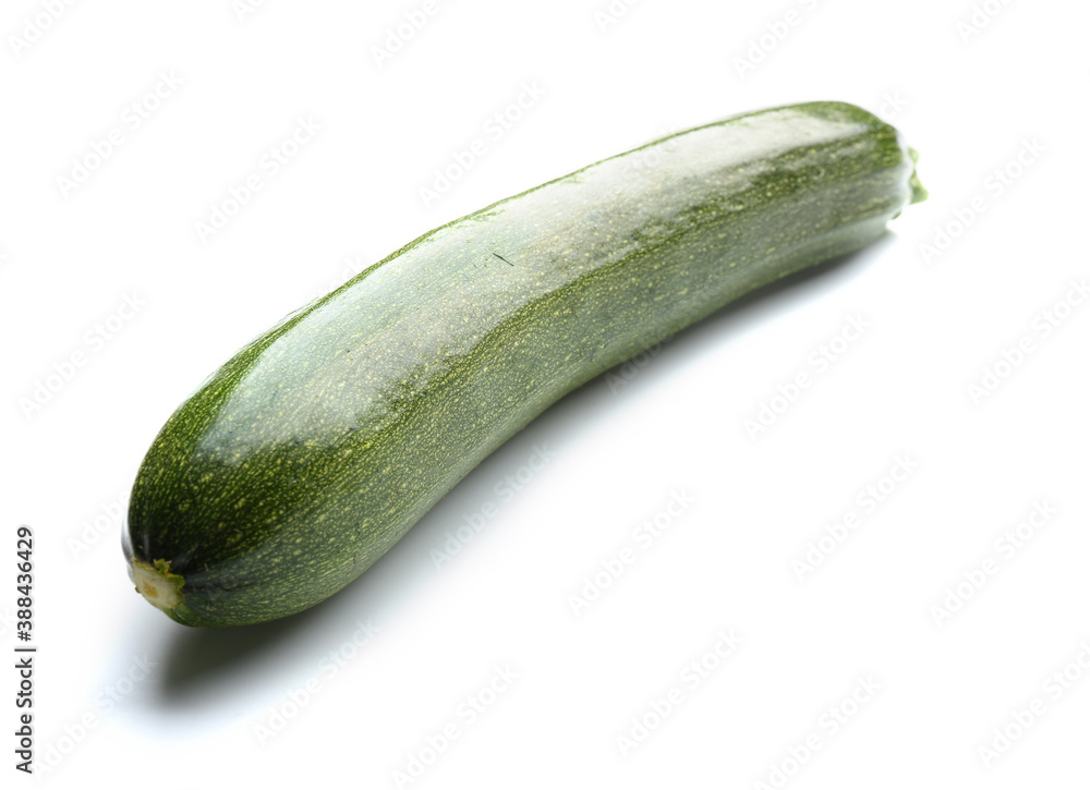 Fresh zucchini squash on white background Fresh zucchini squash on white background