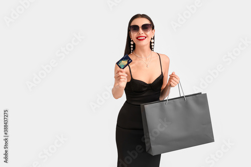 Beautiful young woman with ...