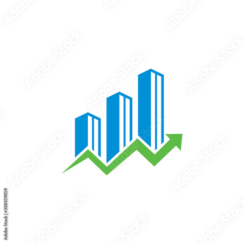 Abstract Building Vector   Real Estate Logo