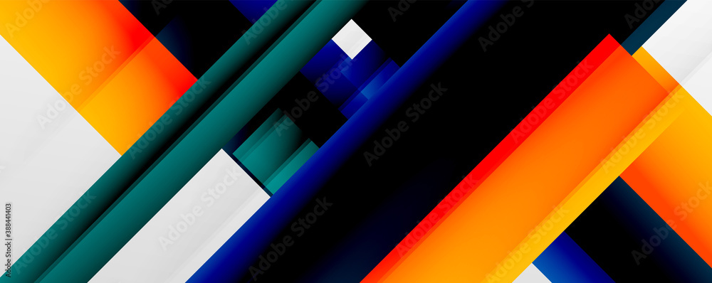 Geometric abstract backgrounds with shadow lines, modern forms, rectangles, squares and fluid gradients. Bright colorful stripes cool backdrops Geometric abstract backgrounds with shadow lines, modern forms, rectangles, squares and fluid gradients. Bright colorful stripes cool backdrops