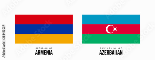 Azerbaijan and Armenia flags state symbols isolated on background national banner. war for independence of Azerbaijan, Armenia. Illustration banner with flat Official state flag. Free Download Azerbaijan and Armenia flags state symbols isolated on background national banner. war for independence of Azerbaijan, Armenia. Illustration banner with flat Official state flag. - GFXLoad