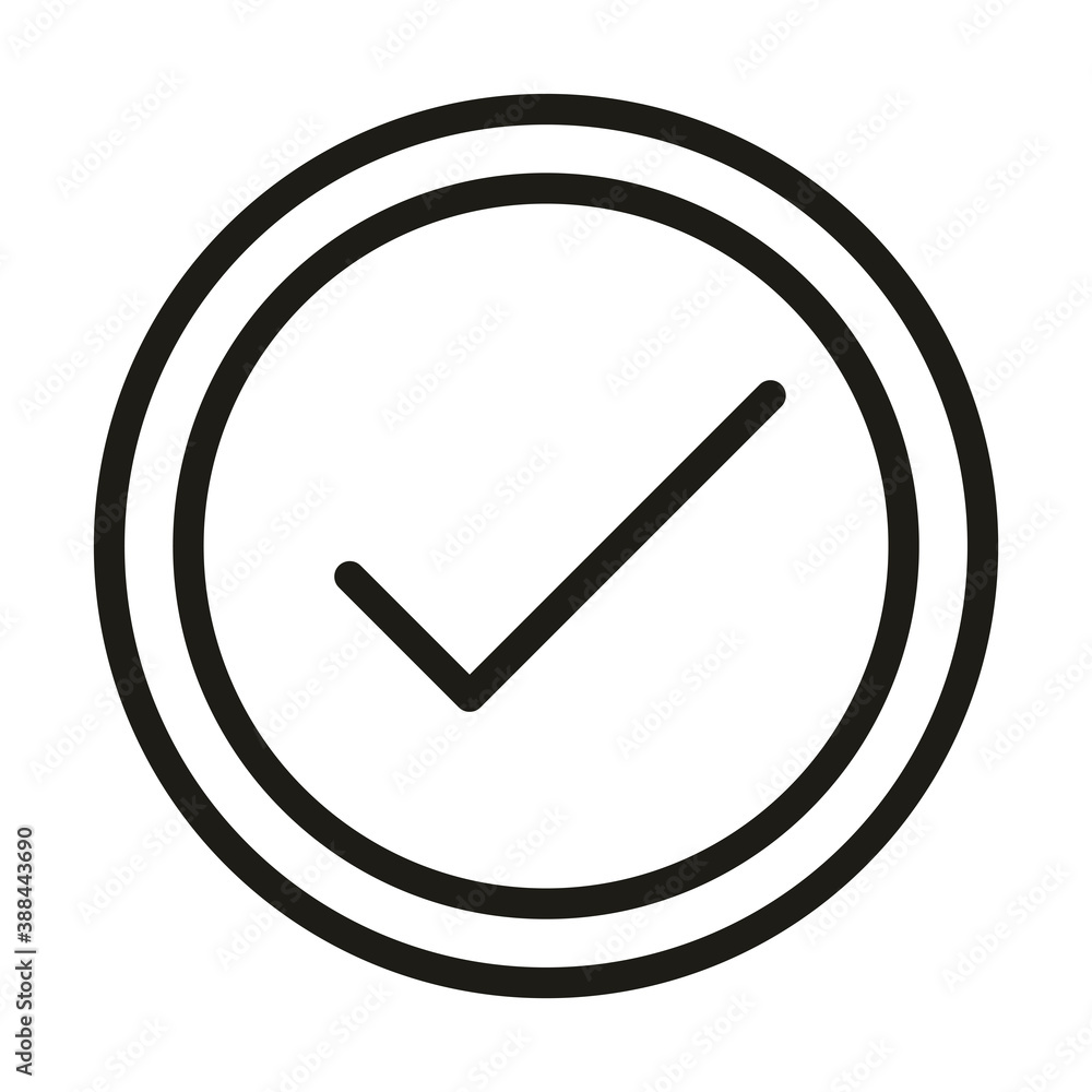 user interface accept check mark button linear style user interface accept check mark button linear style